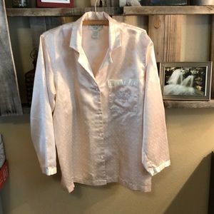 VTG Pretty Soft Pink Pajama Top